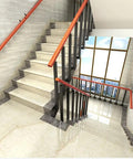Damn Durable Square Metal Railing Balusters And Zero Hassle Side Mount Deck Spindles with heavy duty iron on home staircase.