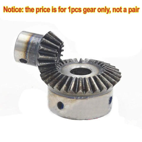 Dope 1.5 Mod Bevel Gear Set With 15T And 30T, 90 Degree 1 To 2 Drive Pairing, 10mm Bore, M5 Screws, Compact Gearbox Upgrade