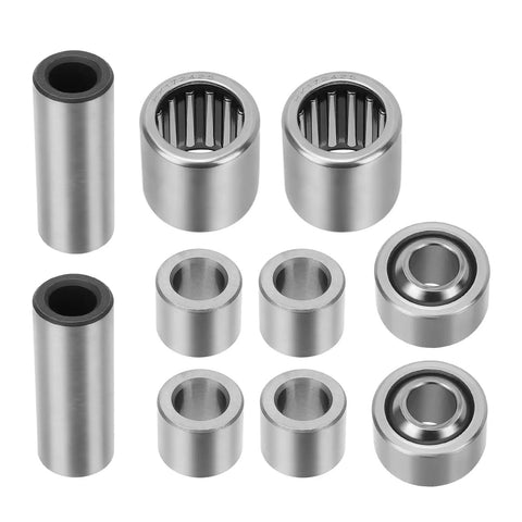 Front Upper Lower A Arm Bearing Seal Shaft Rebuild Repair Kit Two Sided For ATV Front End Suspension Fit For KFX450R 2008 2014