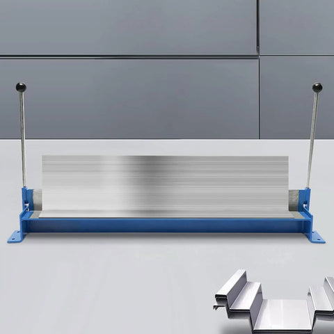 Heavy Duty 760mm Sheet Metal Brake, Adjustable 0 To 90 Degree Steel Bender for precision metal bending.