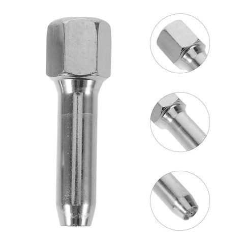 Two Piece Beefy Steel Grease Nozzle Couplers With Universal Compatibility For Grease Fittings And Industrial Equipment Ideal For Home And Farm Use