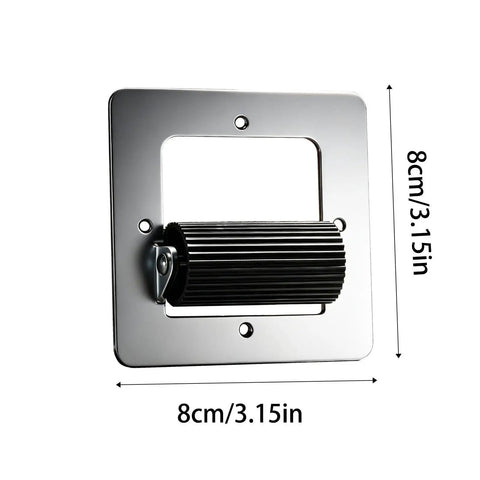 Pro Grade Wire Pulling Tool With Rotating Rollers Cable Guide Roller For Easy Low Friction Threading Through Junction Boxes And Conduits In Residential And Commercial Wiring Projects, 8cm metal