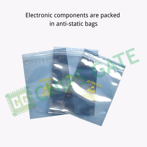 Anti-static bags for Drop In PLC Bus Connector 6ES7972-0BA52-0XA0 packaging for S7 PLC systems