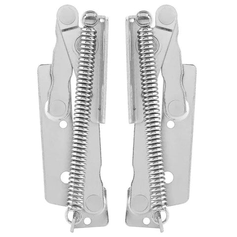 Heavy Duty Steel Up Spring Cabinet Hinge Set For Cupboard Closet And Wardrobe Doors With Pull Up Shelf Function And Under Cabinet Pull Down Hinges Easy Install And Durable Abrasion Resistant Build