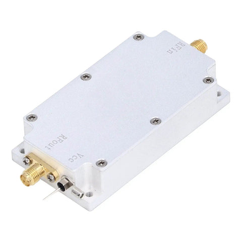 Professional Grade Programmable Signal Conditioner Featuring A No Sweat Setup Aluminum Alloy Housing And Rock Solid Performance Tuned For Pros Seeking Sweet Stable Transmission 820 To 970 Mhz close-up view of rugged metal casing with connectors