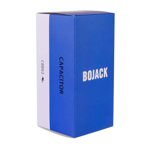Blue box packaging for 20 Microfarad 370V 450V AC CBB65 Round Motor And Fan Starting Capacitor For Compressors And Fans 10000 AFC Safety Rated