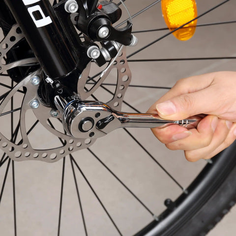 Using the 55-Piece Auto Repair Socket And Bit Set For Home, Car, And DIY Projects With Spark Plug Socket, Adapters, Bit Handle