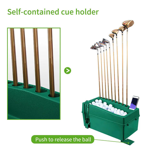 Automatic Golf Tee Machine For Indoor Simulators And Driving Ranges No Fuss Ball Dispensing Keeps You Practicing Quick Ball Delivery