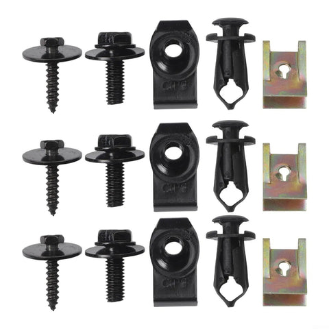 Get That Rusty Bumper Fixed Right With This Awesome 100 Pc Push Pin Rivet Kit For Fender And Door Trim. Includes Heavy Duty Metal Plastic Fasteners Plus A Nifty Storage Box In Sleek Black And Gold To Keep Your Garage Organized Without Breaking The Bank.