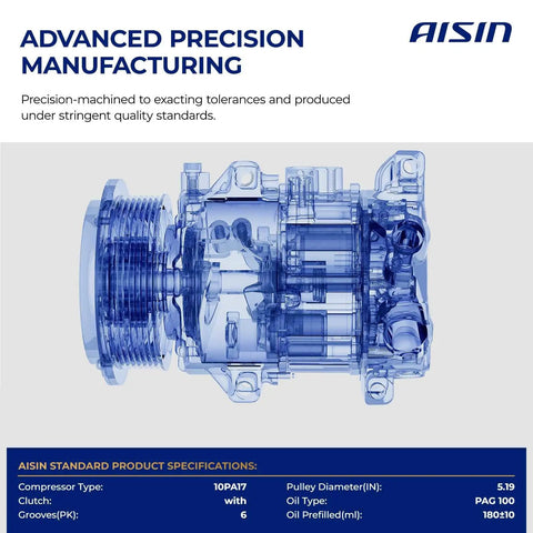 Heavy Duty AC Compressor With Clutch For Sweet Summer Cooling And Rock Solid Reliability Engineered for direct fit and precision.