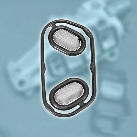 Close-up of Spool Valve Solenoid Gasket Replacement For Honda Civic 2001 2005 Direct Fit OE 28220 PLX 003 Stops Oil Leaks kit