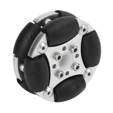 48mm omnidirectional robot wheel, durable aluminum, low-slip