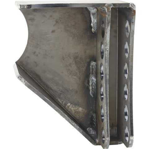 Rear Panhard Bar Bracket For Three Inch Axle Tube With Six Three Quarter Inch Adjustable Holes, Heavy Duty Mount For Smooth Roll Center Change And Precise Bar Angle On Off Road Suspensions welded steel bracket