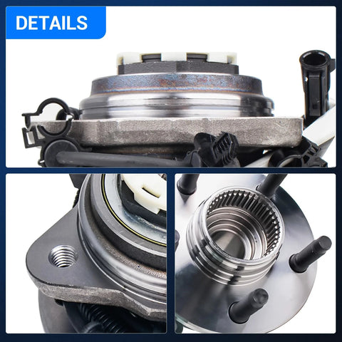 Front Wheel Hub Assembly for Ford Ranger B4000 4WD detailed closeup