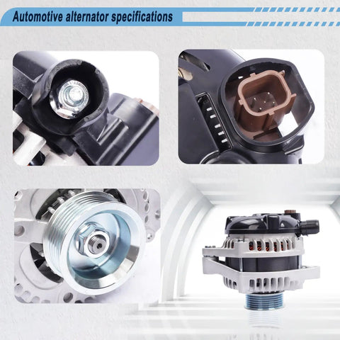 Honda Alternator Replacement For Odyssey Pilot MDX TL TSX ZDX 3 5L 3 7L V6 Fits 2008 Through 2013 Models detailed view