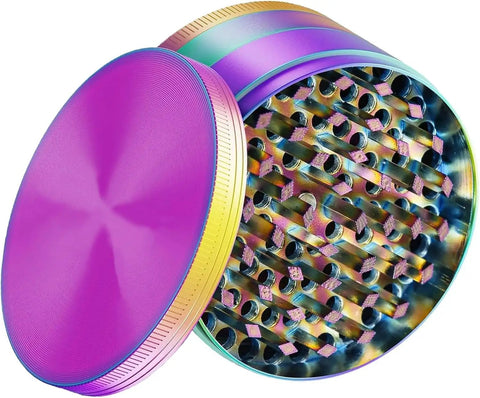 Two Inch Spice Grinder For Home Cooking, Compact Manual Herb Grinder In Bold Color, Perfect For Grinding Whole Spices In Small Batches