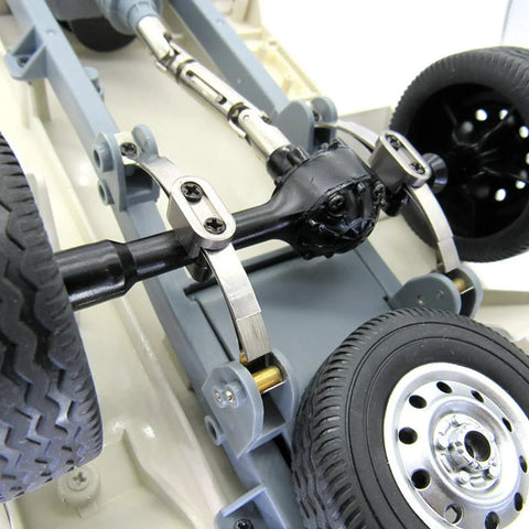 Heavy Duty Metal Thickened Rear Axle Leaf Spring Kit For WPL D12 RC Car Upgrade Part Durable Rust Resistant Suspension System