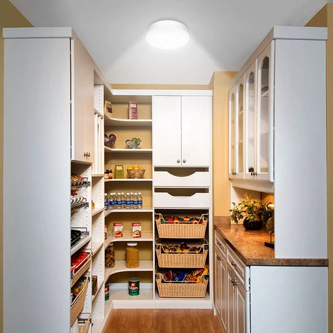 Motion Sensor LED Ceiling Light With USB Cable And Rechargeable Battery Wireless Closet Lights No Wiring Needed For Indoor