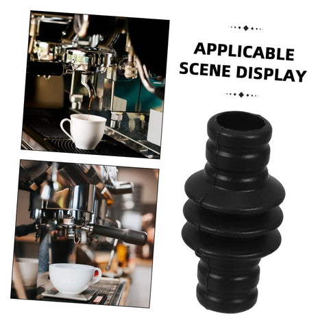 Steam Wand Rubber Guard Sleeve Heat Insulation Accessory For Espresso Machines alongside coffee setup and machine