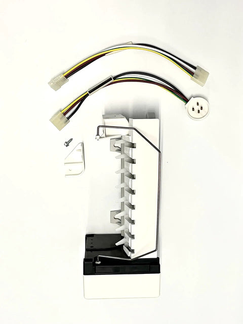Ice Maker Kit For Whirlpool Fridges With Large Crescent Style Ice Cubes Replacement Part Fits W10190965 W10122506 W10190966