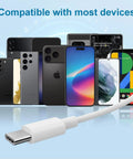 Two Pack USB C Earbuds With Mic And Remote, Noise Cancelling Type C Headphones For iPhone 15 16 17 Series, iPad Pro, Galaxy S25 S24 Ultra
