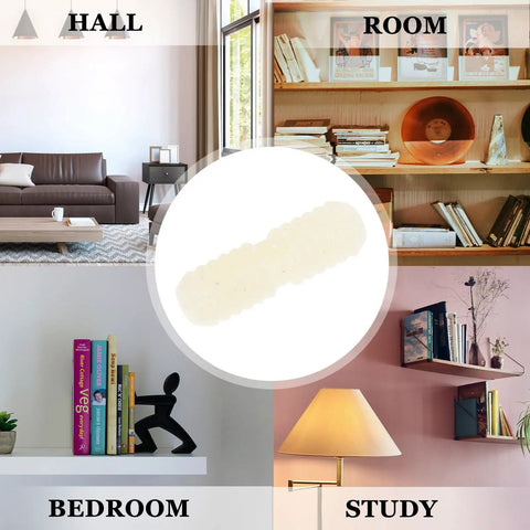 100 Pcs Nylon Shelf Pins With Threads On Both Ends, furniture pegs for use in hall, room, bedroom, and study settings