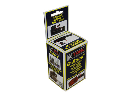 Heavy Duty Adhesive Kit For Serious Diy Fixups On Hard Plastics Pvc And Metals With Dual Bottle Setup And Reinforcing Powder packaging.