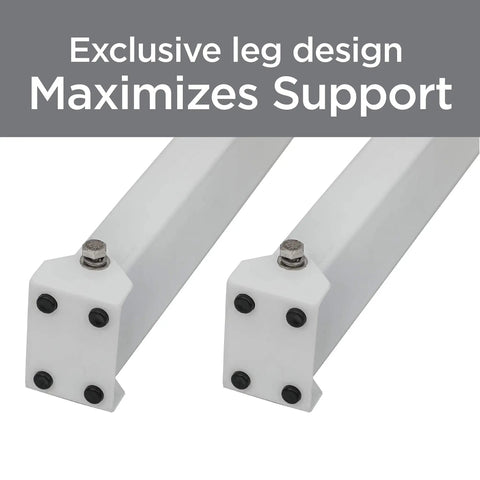Exclusive leg design of Universal Heavy Duty Window Air Conditioner Mounting Bracket No Tools Required No Drilling Easy Inside Install