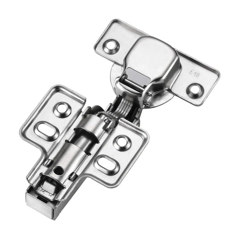 Top Shelf 40 Pack Frameless Soft Close Cabinet Hinges European Inset 35mm Cup Hidden Hinge With Clip On Plate for smooth cabinet operation.