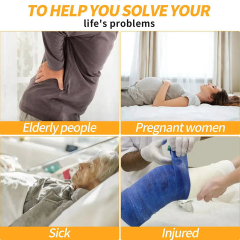 Super Comfortable Electric Backrest With Remote Lift For Bed Care, Soft cotton linen upholstery for elderly and pregnant support.