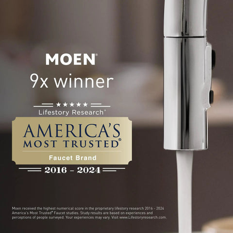 Chateau Chrome Single Handle Bathroom Faucet With No Sweat Easy Install ADA Compliant 4 Inch Centers Mirror Like Finish Durable