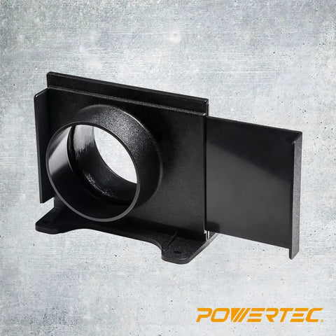 4 Inch Wall Mount Blast Gate With Bracket For Dust Collection System Direct Air To Specific Machines In Your Shop And Prevent Air Bypass Durable Wall Mounted Dust Collector Accessory 1 Pack