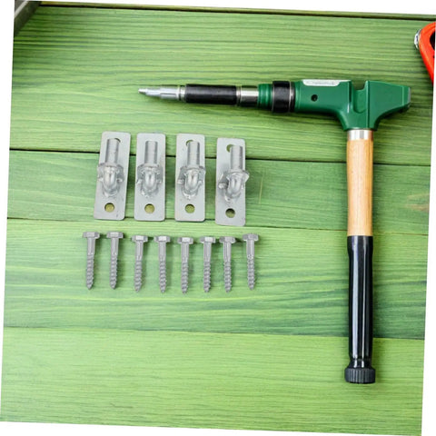 Rock Solid Wall Mount Gate Hinges For Barn Doors And Fence Posts Rust Proof Outdoor Hardware, installation kit with screws.