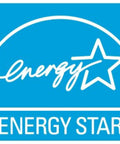 Energy Star logo on blue background for Led Schoolhouse Ceiling Fan Light Kit For Indoor Outdoor Use Energy Star Rated Three Fitters