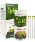 Packaging and 100 Count Soil pH Test Strips For Gardening And Lawn Care pH 3 To 9 Quick Mud pH Tester Paper