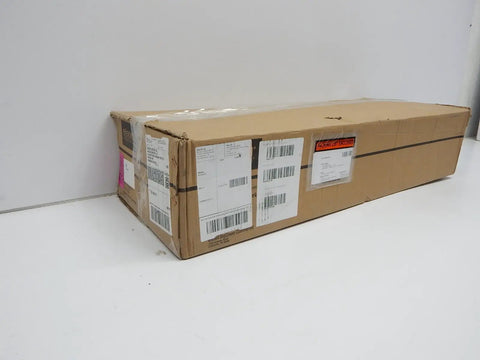 Bissell Big Green Commercial Bagged Upright Vacuum Cleaner Lightweight Industrial Grade Eight Pounds box packaging with labels.