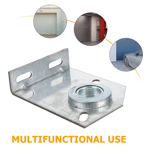 Heavy Duty Two Pack Garage Door Torsion Spring Center Bearing Bracket with 1 inch ID for reliable support and installation.