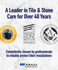 Advanced Penetrating Sealer For Countertops Stone Tile And Grout Odorless Water Based Formula That Fights Water Stains And Oil 1 Gallon