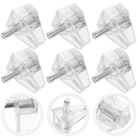 100 Pieces Plastic Cabinet Shelf Pegs Dead Easy To Use Locking Shelf Pins For Bookshelves And Cupboards Stable Support