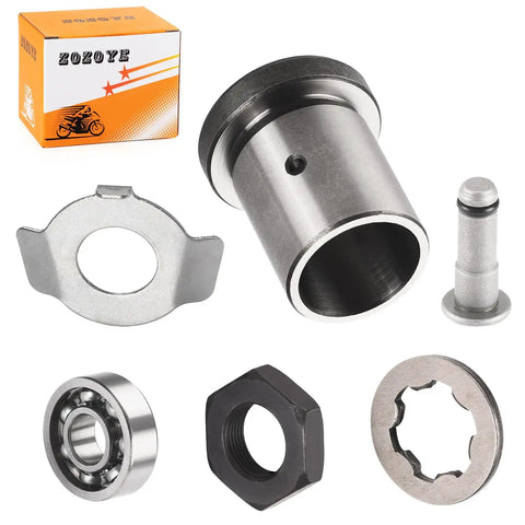 Knock Out Slipping Gears With This Bulletproof Clutch Repair Kit packing heavy duty spacers plates bearings washers and nuts.
