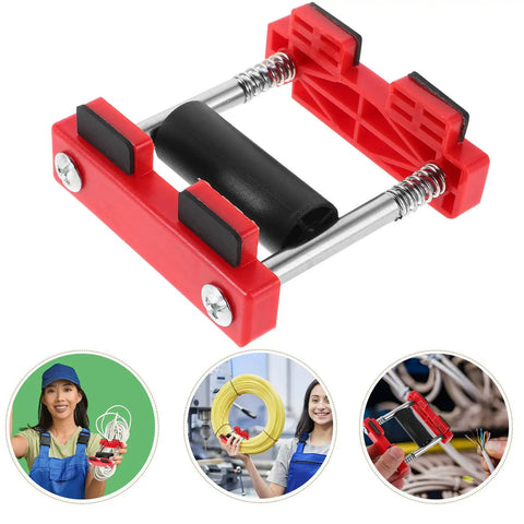 Pro Grade Electrician Cable Threading Tool With Plastic And Steel Build For No Sweat Wire Pulling In Sockets And Office Upgrades Portable Cable Puller for electrical wire pulling