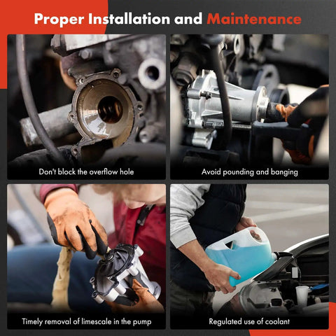 Engine Water Pump Replacement 3.8L GM V6 Vehicles showing proper installation and maintenance steps