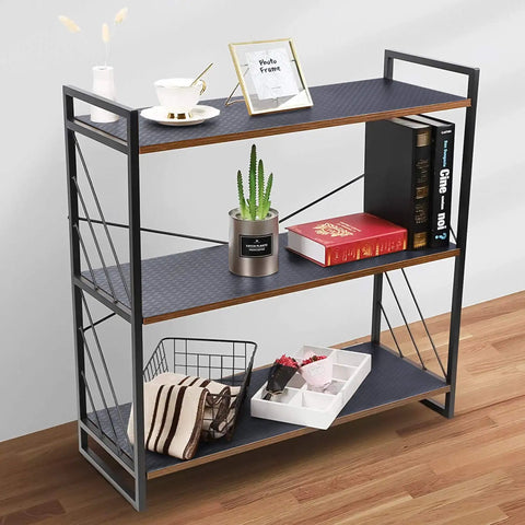 Gray Non Adhesive Shelf Liners For Kitchen Cabinets And Drawers Easy To Cut Bpa Free Eva Material Anti Slip Fridge And Countertop Protector No Messy Drama That Keeps Your Space Crisp on a decorative shelf with plants and books.