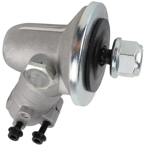 Bevel Gear Head Box Fits Husqvarna Jonsered Redmax Craftsman Poulan AYP Weedeater McCulloch Pro Grade Replacement Part Silver 537333802