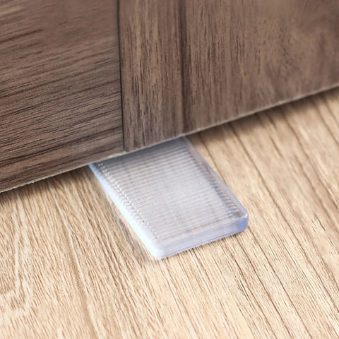8 Pcs Clear Furniture Shims With Non Slip Threaded Level Wedges For Wobble Free Tables And Desks under wooden furniture