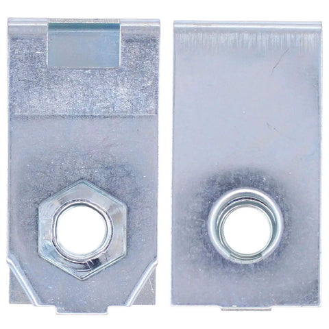 Rugged Grade Eight Truck Bed Mounting Bolt Hardware Kit For Ford Ranger 1983 To 2011 And Mazda B Series Direct Swap Set showing zinc coated steel parts.