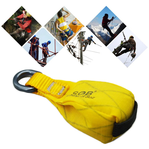 Beefy Heavy Duty Throw Weight Bag 250g Arborist Gear For Climbing Rope Tree Rigging with Durable XPAC Shell and Metal Ring