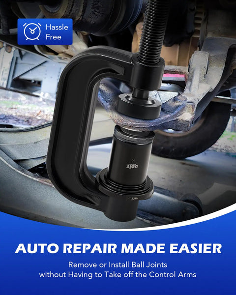 Beast 21 Piece Ball Joint Press Kit With C Frame For Cars And Trucks Heavy Duty Ball Joint Removal Tool Set U Joint And Brake Anchor Pin Removal Works On 2WD And 4WD Vehicles DIY Auto Repair Must Have