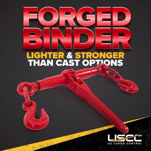 Heavy Duty Ratchet Chain Binders For One Quarter Inch To Five Sixteenths Inch Chains, 4-Pack With 3150 Lbs Working Load Limit
