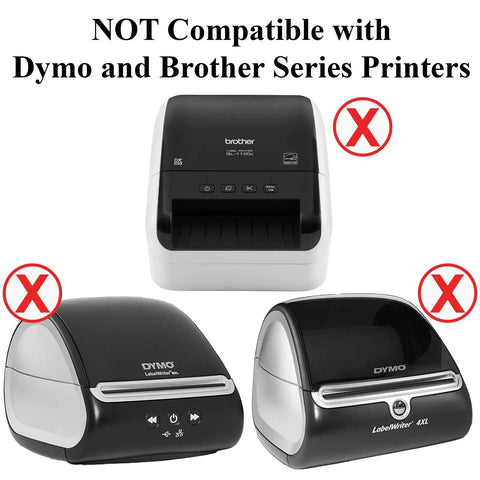 Direct Thermal Shipping Labels Four By Six Inches Two Hundred Fifty Count Perforated Sheets Smudge Proof Coating NOT compatible with Dymo and Brother printers